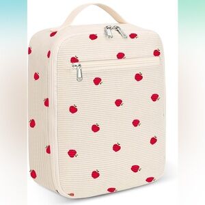 Corduroy Apple Print lunchbox